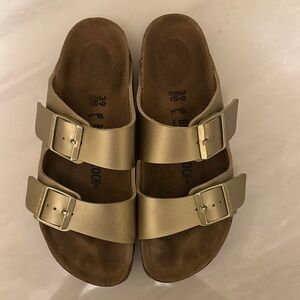 Birkenstock Arizona Gold Sandals